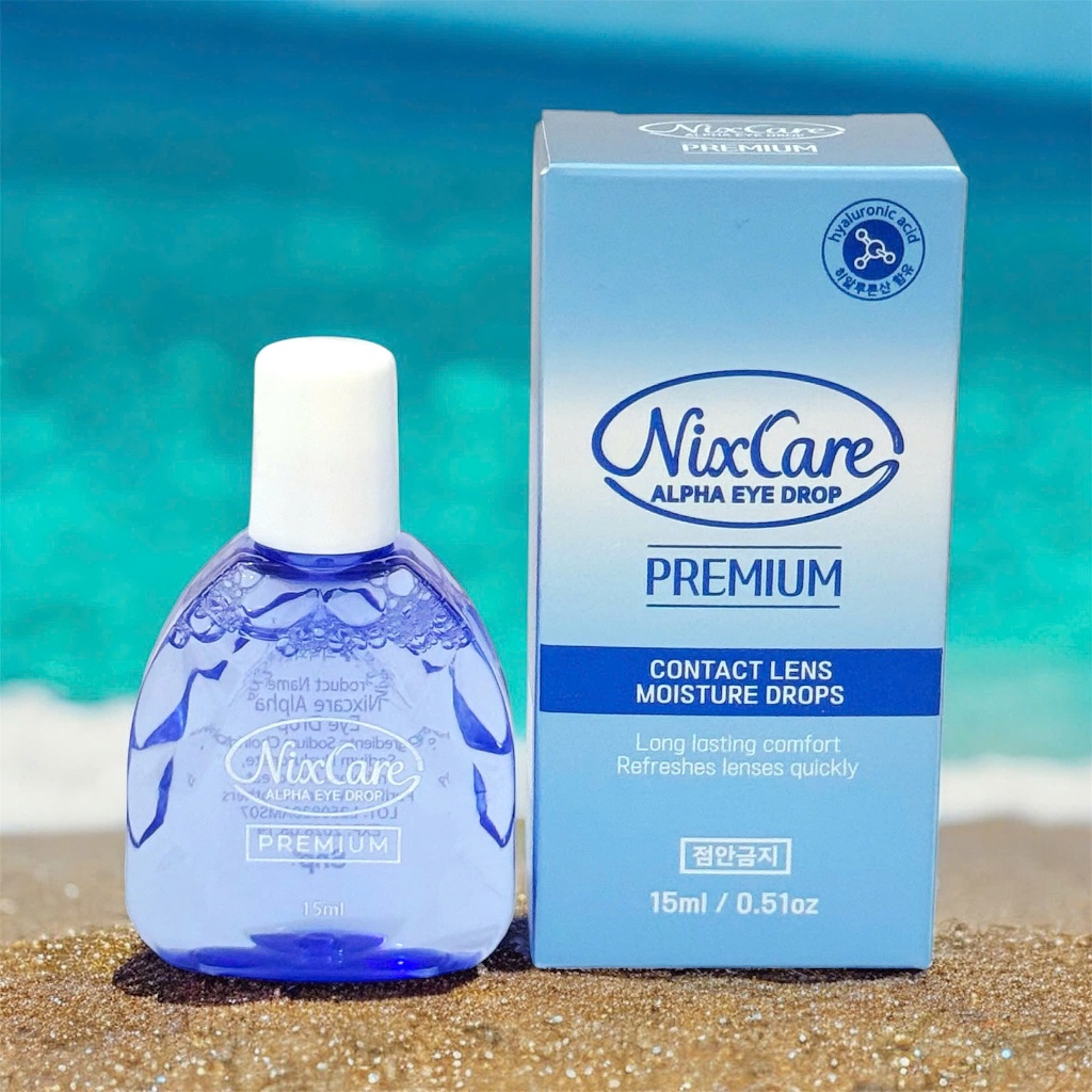 Nước nhỏ mắt Nixccare - đáp ứng đầy đủ tiêu chí bạn cần